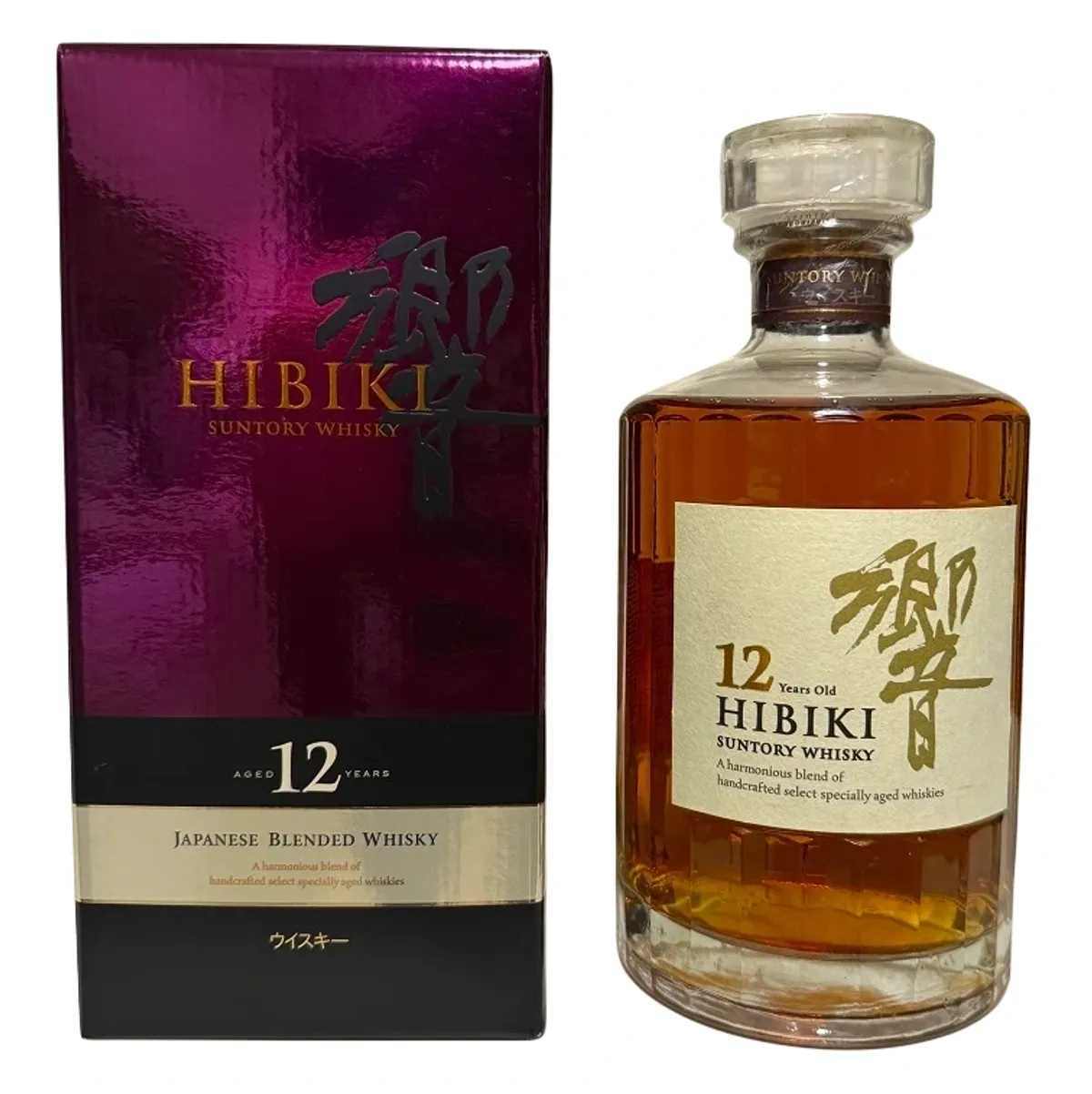 Hibiki 12, a bottle of Japanese whisky in Singapore
